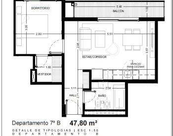 Exc  Dpto 2 Amb. en Edificio Resid. “Las Tilos II”
