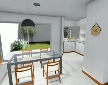 Exc. Casa Minimalista a Est, 4 amb Garaje  y fondo