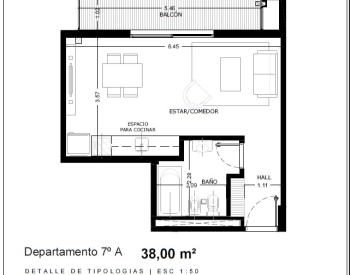 Exc. Monoamb en Edifi. Residencial “Las Tilos II”